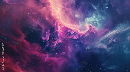 Cosmic Nebula Drift