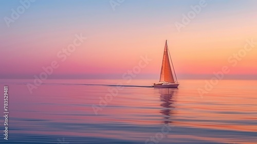 Sailing at Dusk