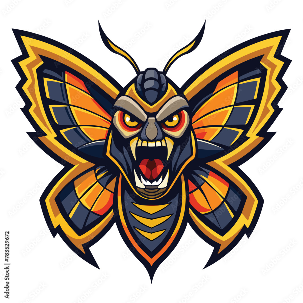 Butterfly Mascot Logo Vector Butterfly Mascot Logo Vector