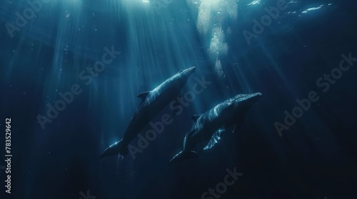 Whale Song Underwater