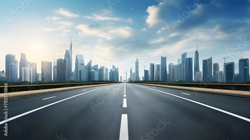 highway in the city