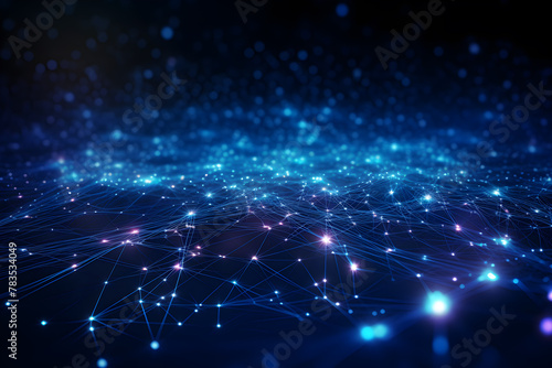 internet network fiber abstract light background