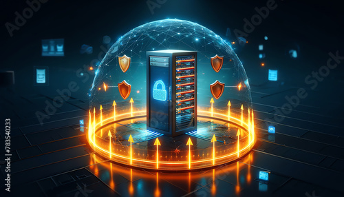 3D Image of a 'Web Application Firewall'