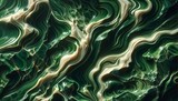 Green abstract marble texture background for design.