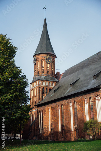 Kaliningrad, Russia - October 28, 2023: Kaliningrad Cathedral on Kanta Island.  (ID: 783541660)