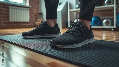 Exploring the comfort of a thick foam knee mat in the context of a home gym, highlighting its necessity