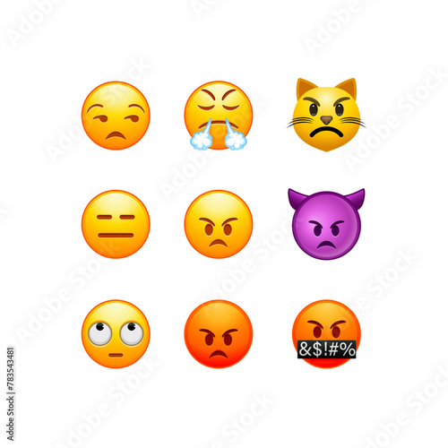 Emoji-enojado-iOs-Stock