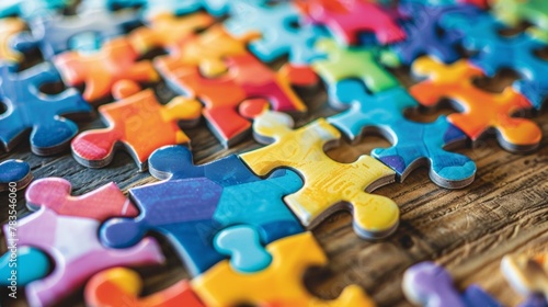 A puzzle with missing pieces representing the various resources that may be needed by individuals and families with the social worker serving as the connector to fill in the missing .