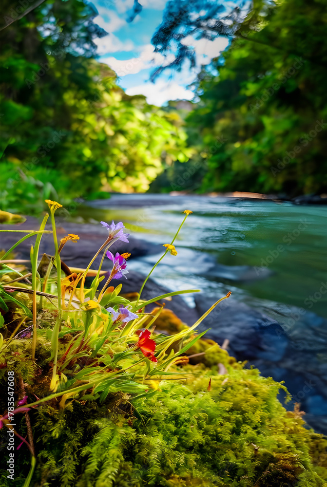 Fototapeta premium A beautiful nature view