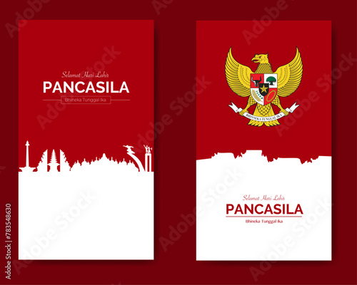 Pancasila Day Bundle Vertical Template