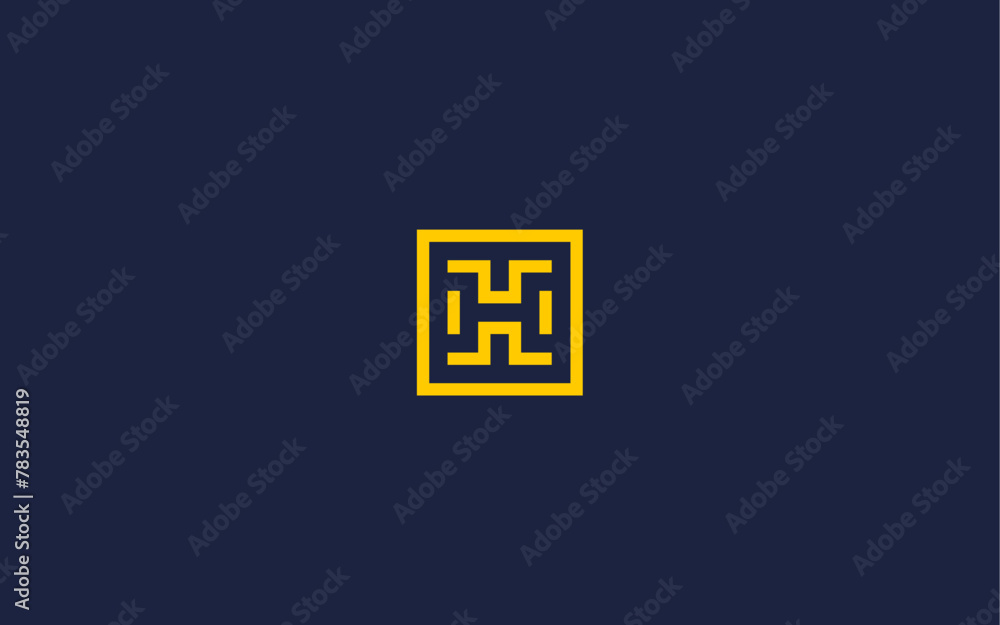letter h with square logo icon design vector design template inspiration letter h with square logo icon design vector design template inspiration