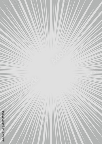 集中線　背景　グレー　縦長