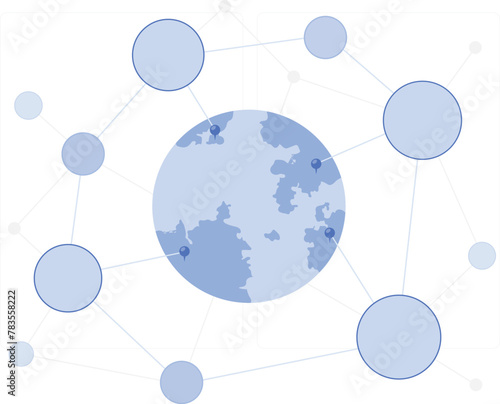 Global network connection concept.
Polygonal Network Structure, Digital
Telecommunications Concept Design,
Network Connections, Transparent
Geometric Wireframe, Creative Isolated
Vector Illustration.