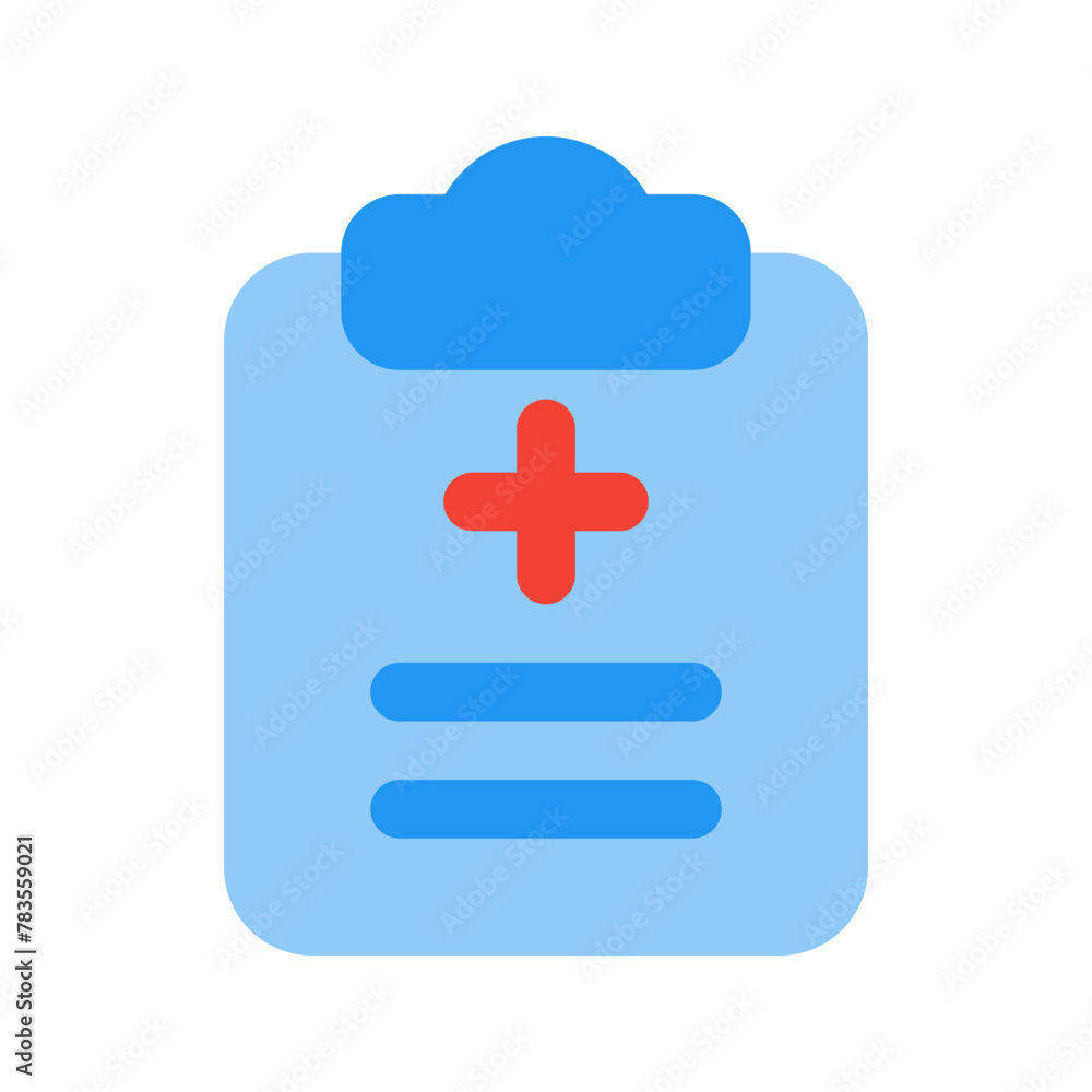 medical report flat icon medical report flat icon
