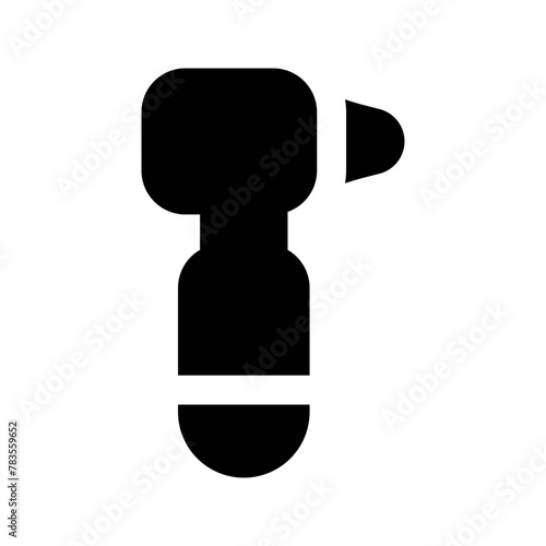 otoscope glyph icon