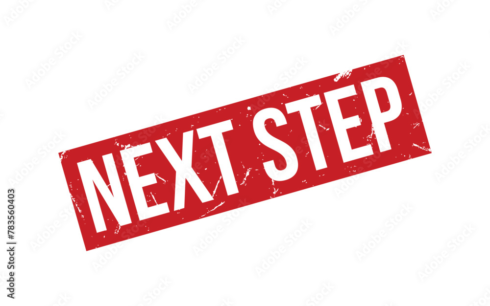 Next Step Rubber Stamp Seal Vector Next Step Rubber Stamp Seal Vector