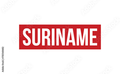 Suriname Rubber Stamp Seal Vector
