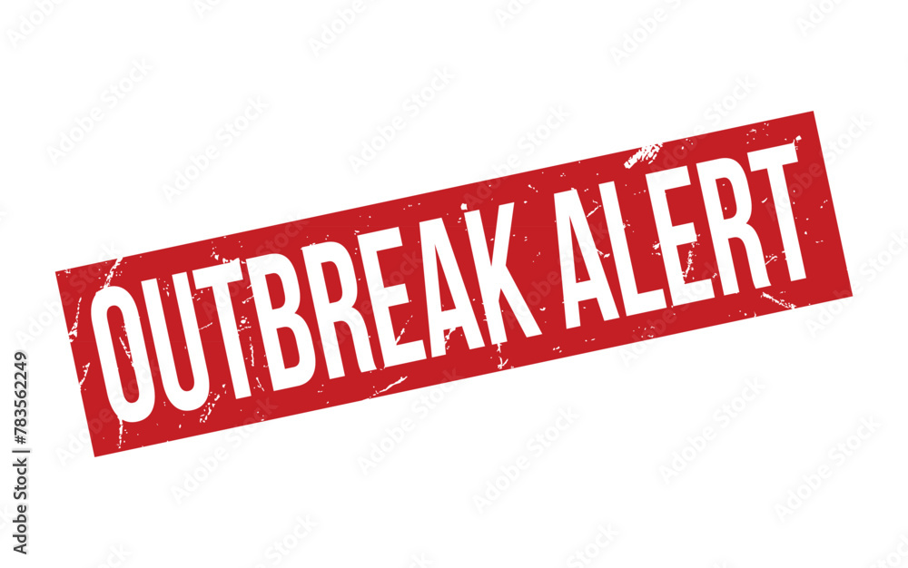 Outbreak Alert Rubber Stamp Seal Vector Outbreak Alert Rubber Stamp Seal Vector