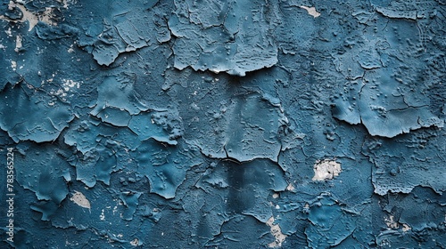 Rough Blue Paper Texture for Artistic Background