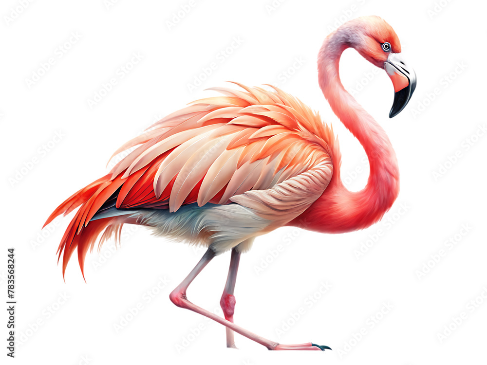 Standing flamingo Standing flamingo