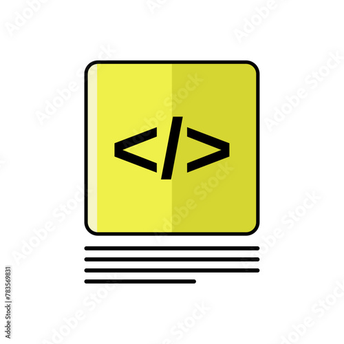 Free Download Metadata script code html website browser icon vector
 - GFXLoad