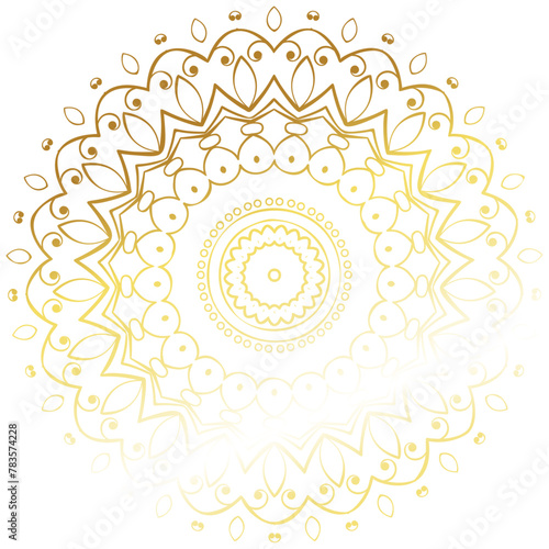 Flat Arabic Ornamental Background