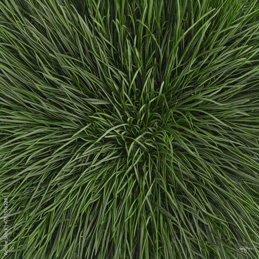 Top view of wild grass in bright colours 