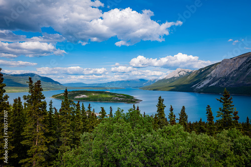 Beautiful Nares Lake Skagway Alaska