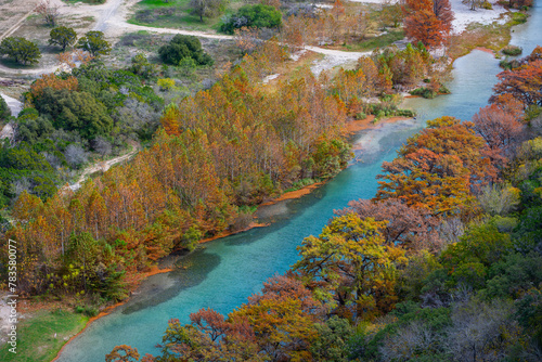 Amazing Fall Color Garner State Park