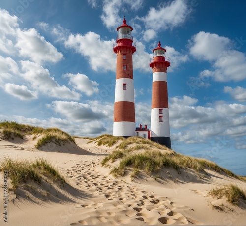 lighthouse on the coast of state