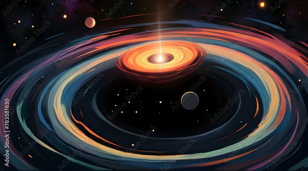 spiral galaxy in space spiral galaxy in space