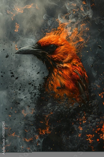 Dust Phoenix: Symbol of Resilience Rising