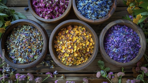 Exploring the fusion of traditional herbal remedies with cutting-edge technology for holistic well-being. photo