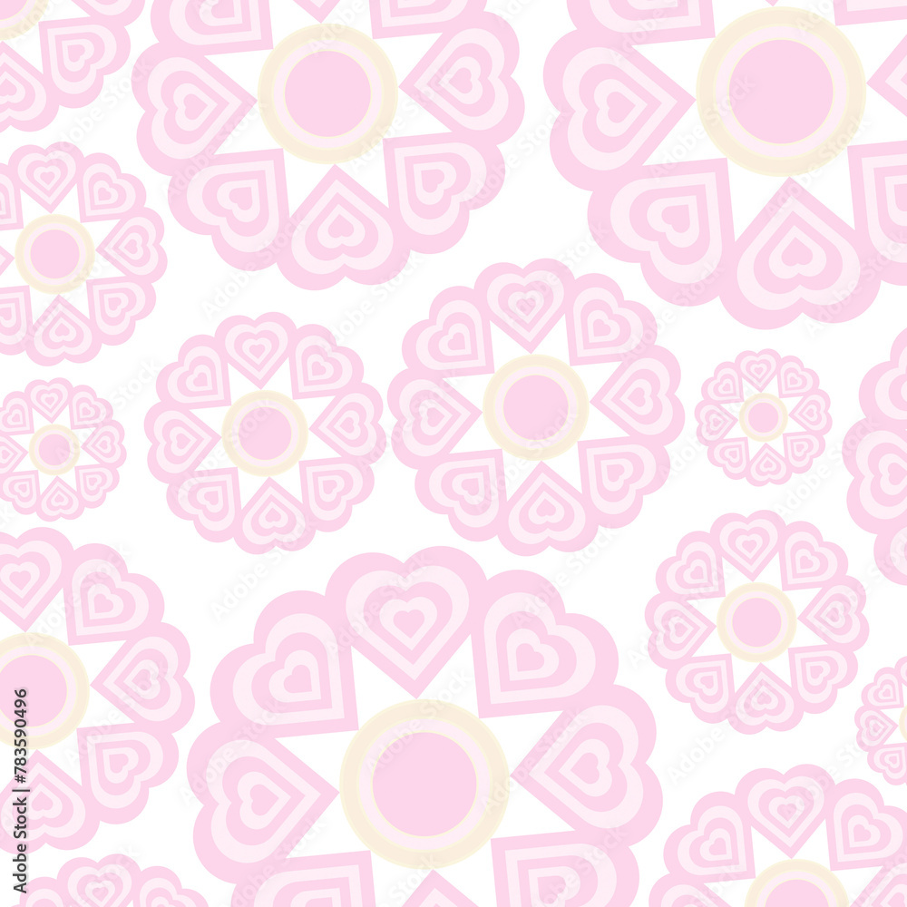 Abstract floral mandala pattern template background, geometric shaped elements, graphic design illustration wallpaper Abstract floral mandala pattern template background, geometric shaped elements, graphic design illustration wallpaper