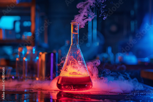 chemical laboratory glassware photo