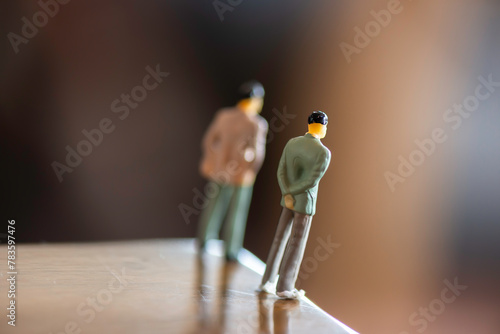 the group of the small business figure of businessmen figurines