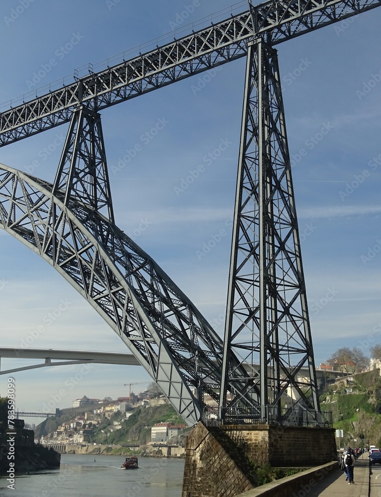 Ponte Dona Maria Pia in Porto - Portugal Ponte Dona Maria Pia in Porto - Portugal