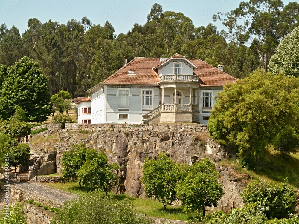 Traditional classic villa style house in Portugal Traditional classic villa style house in Portugal