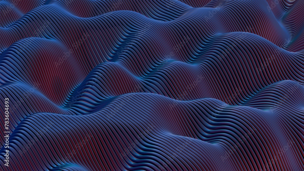 Amethyst Waves: A Majestic Sea of Striped Elegance Amethyst Waves: A Majestic Sea of Striped Elegance