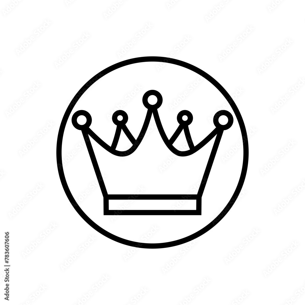 Crown vector icon. Royal Crown illustration symbol. king logo or sign. Crown vector icon. Royal Crown illustration symbol. king logo or sign.