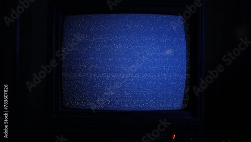 Distorted Signal. Error Video Damage. Glitch TV Noise 