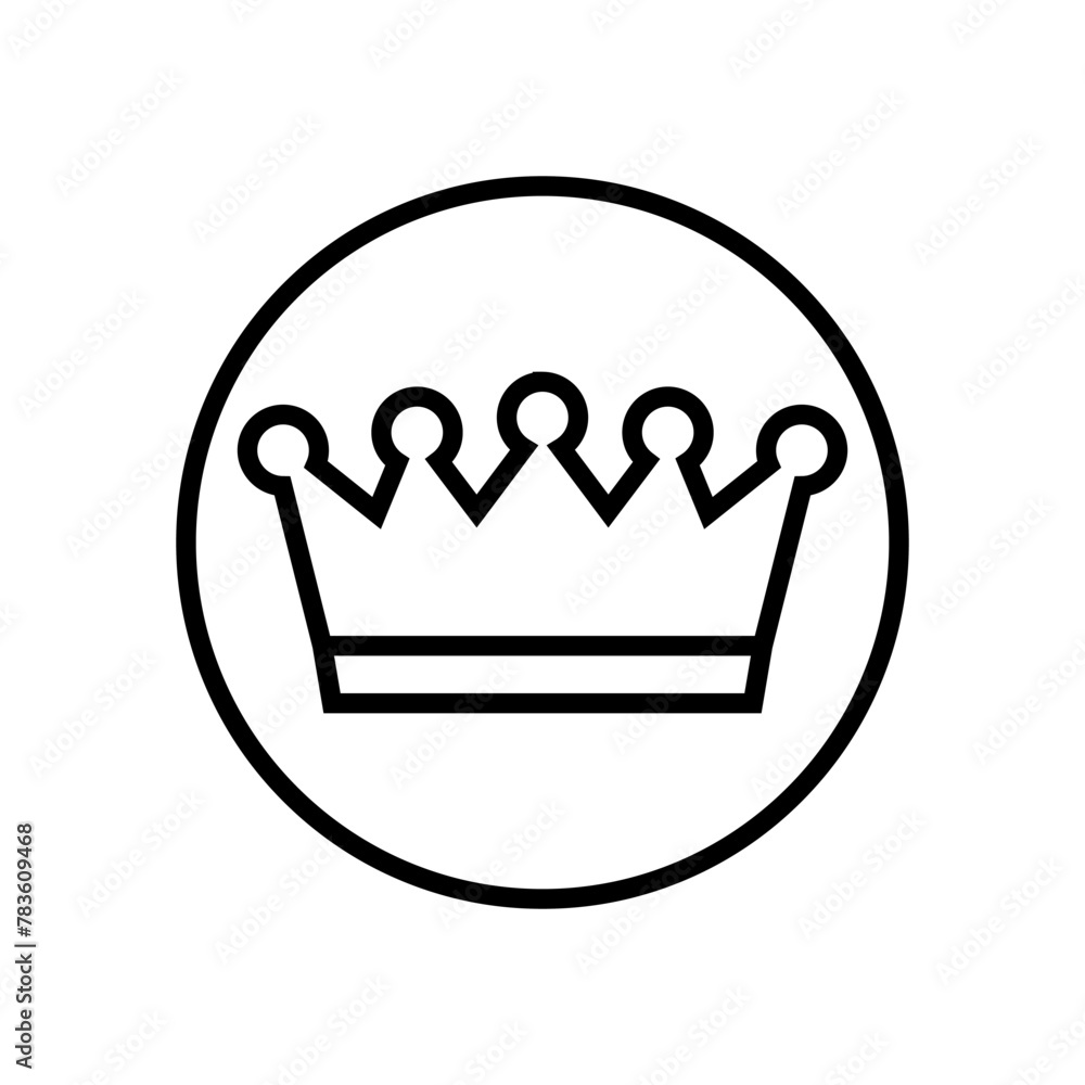 Crown vector icon. Royal Crown illustration symbol. king logo or sign. Crown vector icon. Royal Crown illustration symbol. king logo or sign.