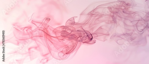 A gentle pink smoke drift, creating a romantic and soft atmosphere, perfect for themes of love and tenderness. 