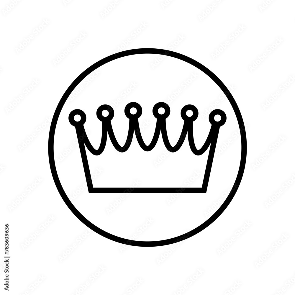 Crown vector icon. Royal Crown illustration symbol. king logo or sign. Crown vector icon. Royal Crown illustration symbol. king logo or sign.
