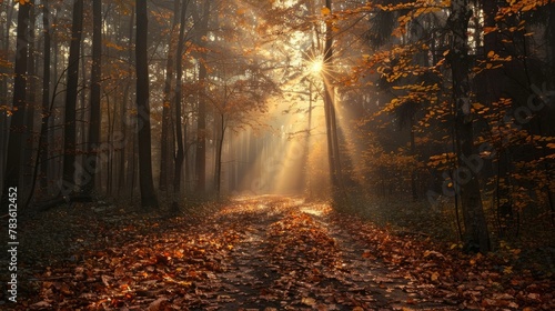 A Serene Journey Through Nature's Light © MDRifat