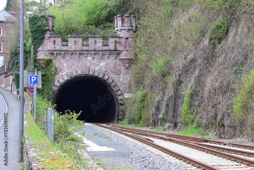 railroad tunnel in Kyllburg, Germany
