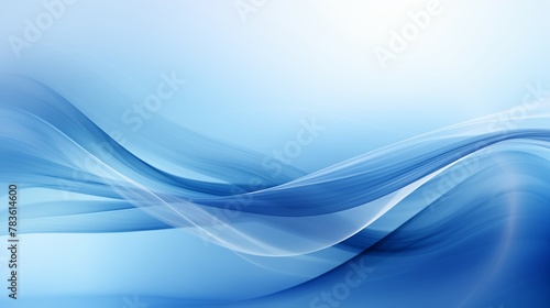 Blue Blurred background with modern abstract.
