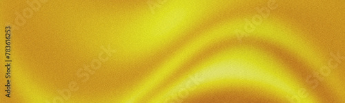 Panaromic Golden Gradient Background With Grainy Texture photo