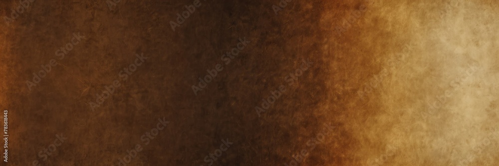 amber brown gradient colored parchment vintage old paper texture from Generative AI