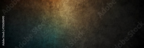 colorful to black gradient colored parchment vintage old paper texture from Generative AI